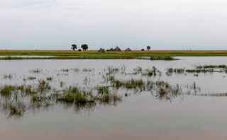 Πλημμυρισμένη περιοχή στο Νότιο Σουδάν