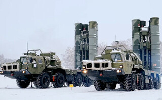 Russian S-400 air defense missile system