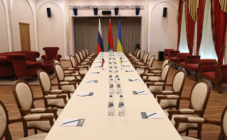 Ο χώρος των πρώτων διαπραγματεύσεων μεταξύ Ουκρανίας και Ρωσίας
