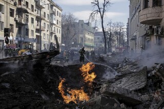 Καταστροφές από τη ρωσική εισβολή στο Χάρκοβο