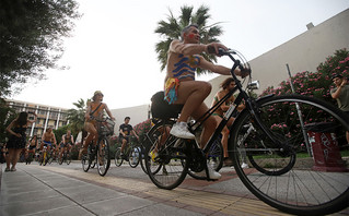 15η διεθνής γυμνή ποδηλατοδρομία στη Θεσσαλονίκη