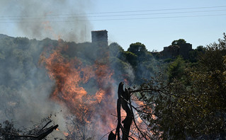 Πυρκαγιά στο Πόρτο Γερμενό