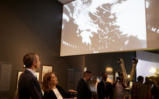 Ο Κυριάκος Μητσοτάκης στην Έκθεση για τη Μικρασιατική καταστροφή στο μουσείο Μπενάκη