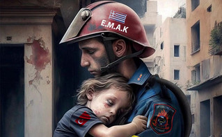 Η συγκλονιστική digital art εικόνα για το έργο της ΕΜΑΚ στην Τουρκία που έχει γίνει viral