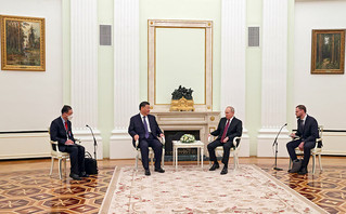 Ο Βλαντιμίρ Πούτιν και ο Σι Τζινπινγκ