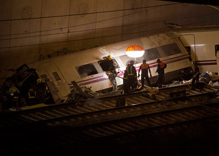δυστύχημα με τρένο στην Ισπανία